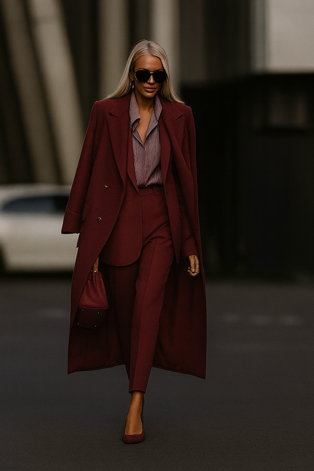 Set 3 pezzi Cappotto + Giacca + Pantaloni