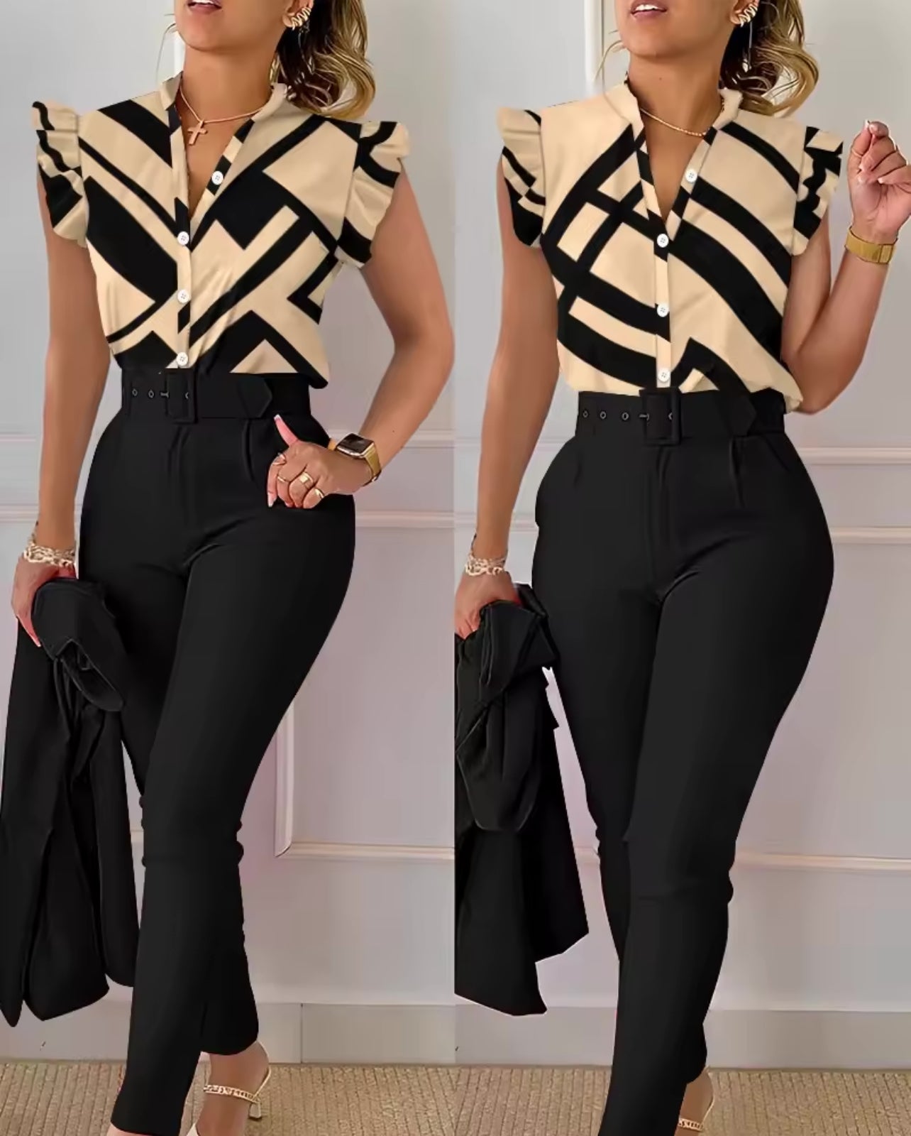 Magnifico tailleur (Giacca pantaloni e camicia