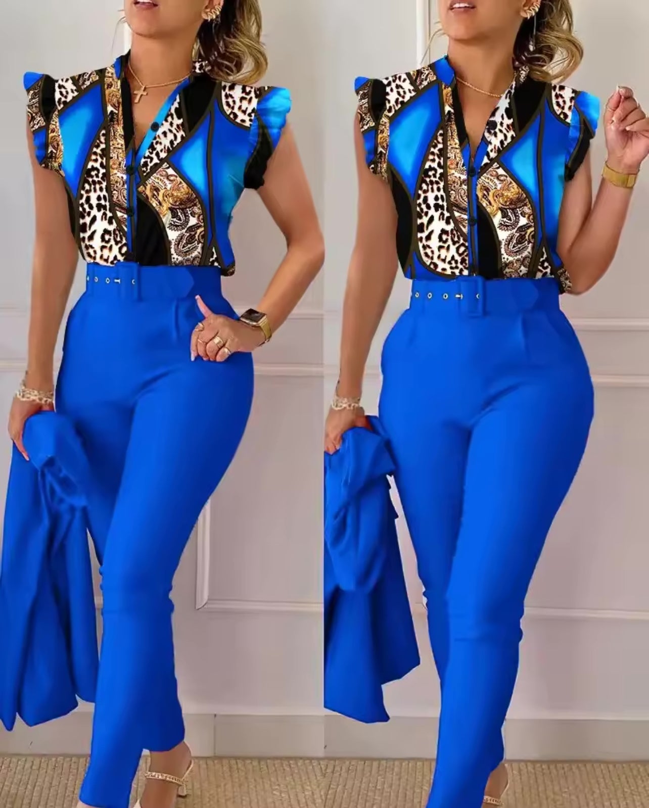Magnifico tailleur (Giacca pantaloni e camicia