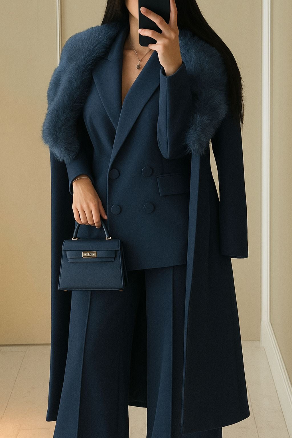 Coordinato Cappotto e Tailleur ( Giacca+Pantalone) Made in Italy 🇮🇹
