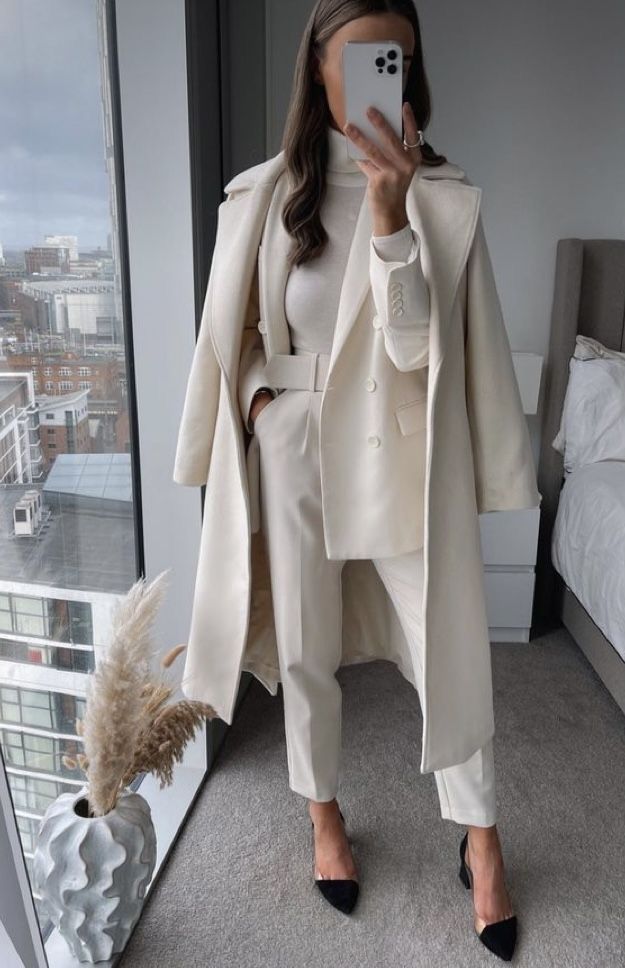 Coordinato trilly cappotto e tailleur (Giacca e pantaloni)