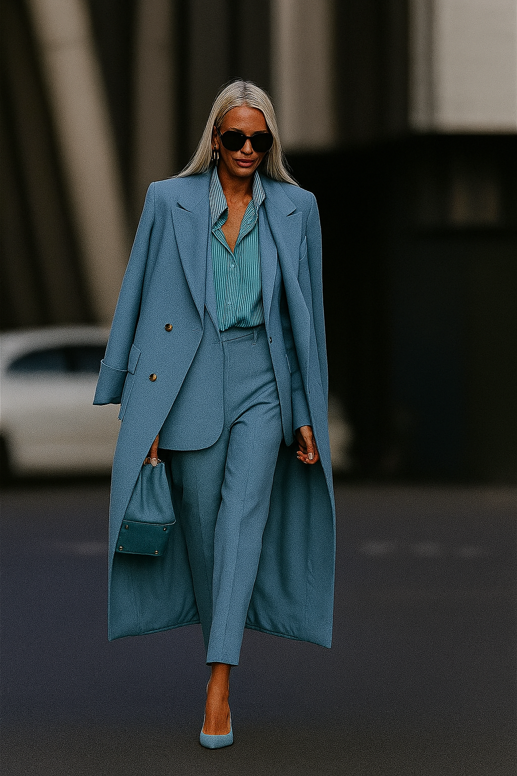 Set 3 pezzi Cappotto + Giacca + Pantaloni