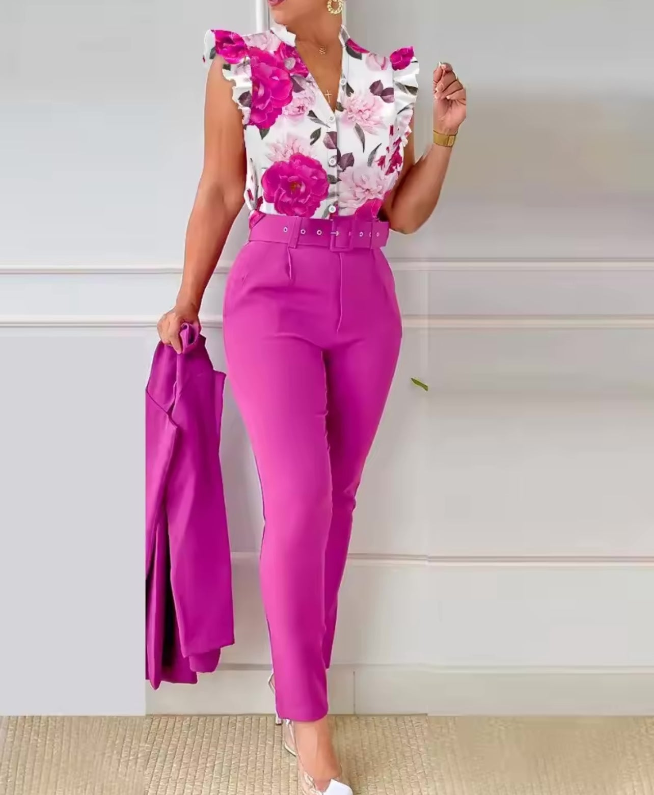 Magnifico tailleur (Giacca pantaloni e camicia