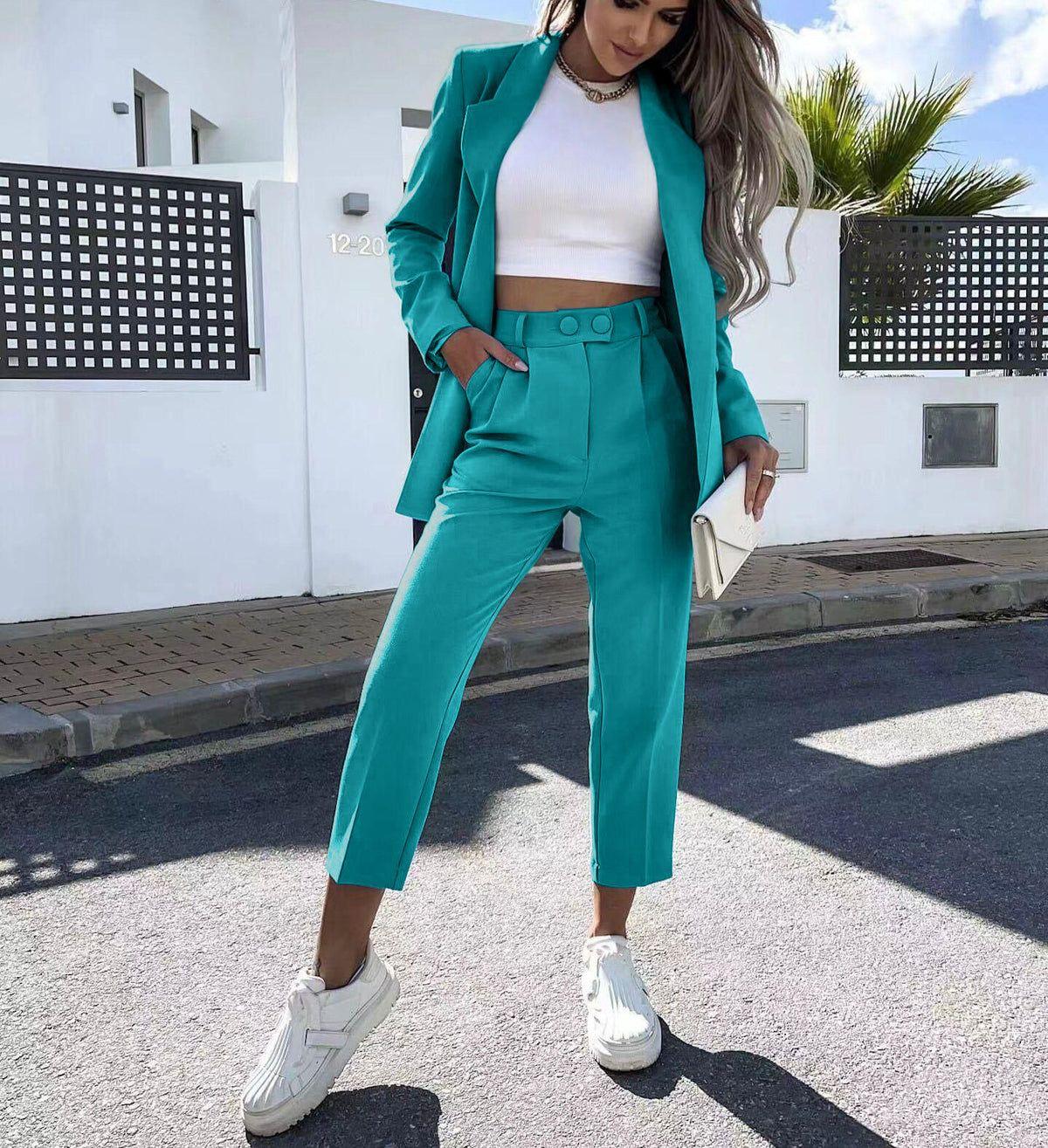 Tailleur mod Capri giacca foderata Made in Italy taglia 38/58