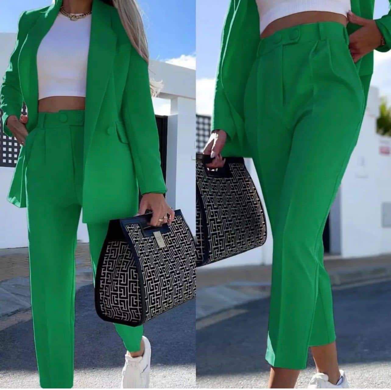 Tailleur mod Capri giacca foderata Made in Italy taglia 38/58