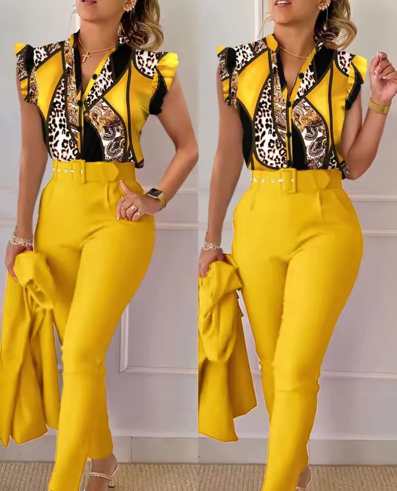 Magnifico tailleur (Giacca pantaloni e camicia