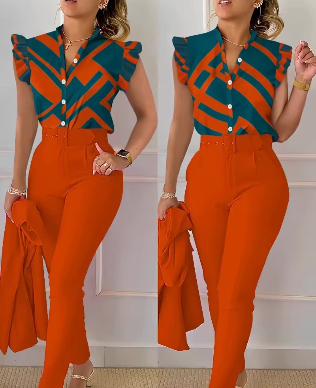 Magnifico tailleur (Giacca pantaloni e camicia