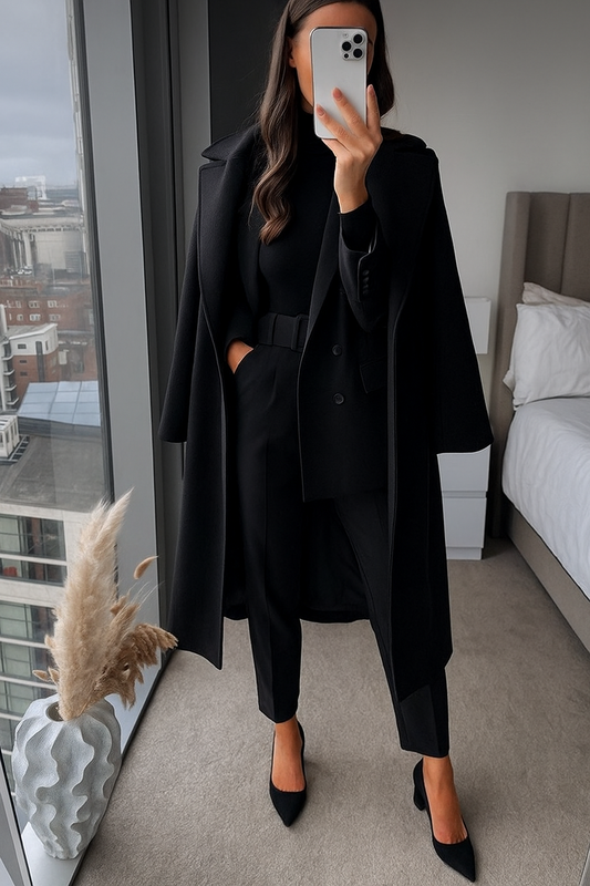 Coordinato trilly cappotto e tailleur (Giacca e pantaloni)
