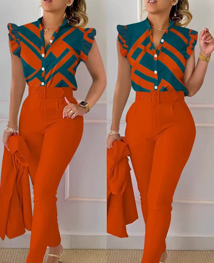 Magnifico tailleur (Giacca pantaloni e camicia